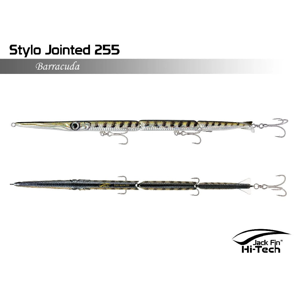 Artificiale Jack Fin Stylo Jointed New 255 Barracuda