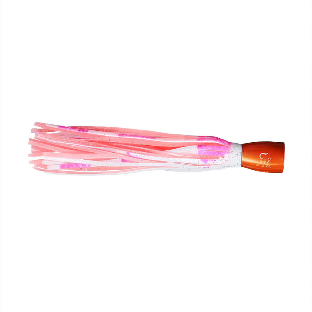 Artificiali White Monkey Allbacore Jet #White/Pink