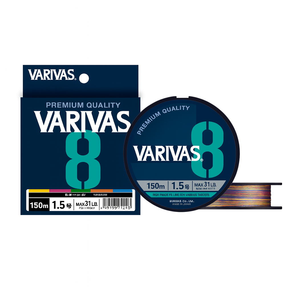 Filo Varivas 8 Marking 150m PE #1.5 Multicolor