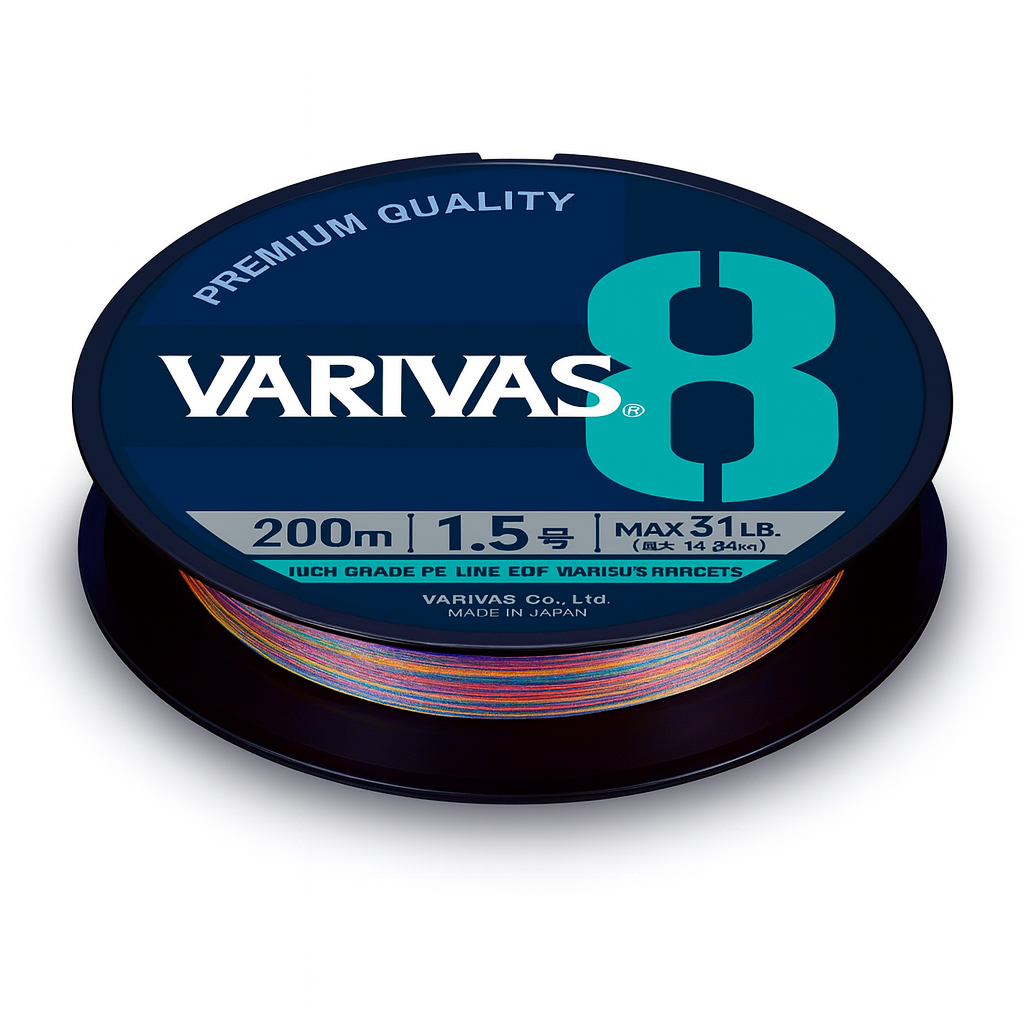 Filo Varivas 8 Marking 150m PE #1,2 Multicolor