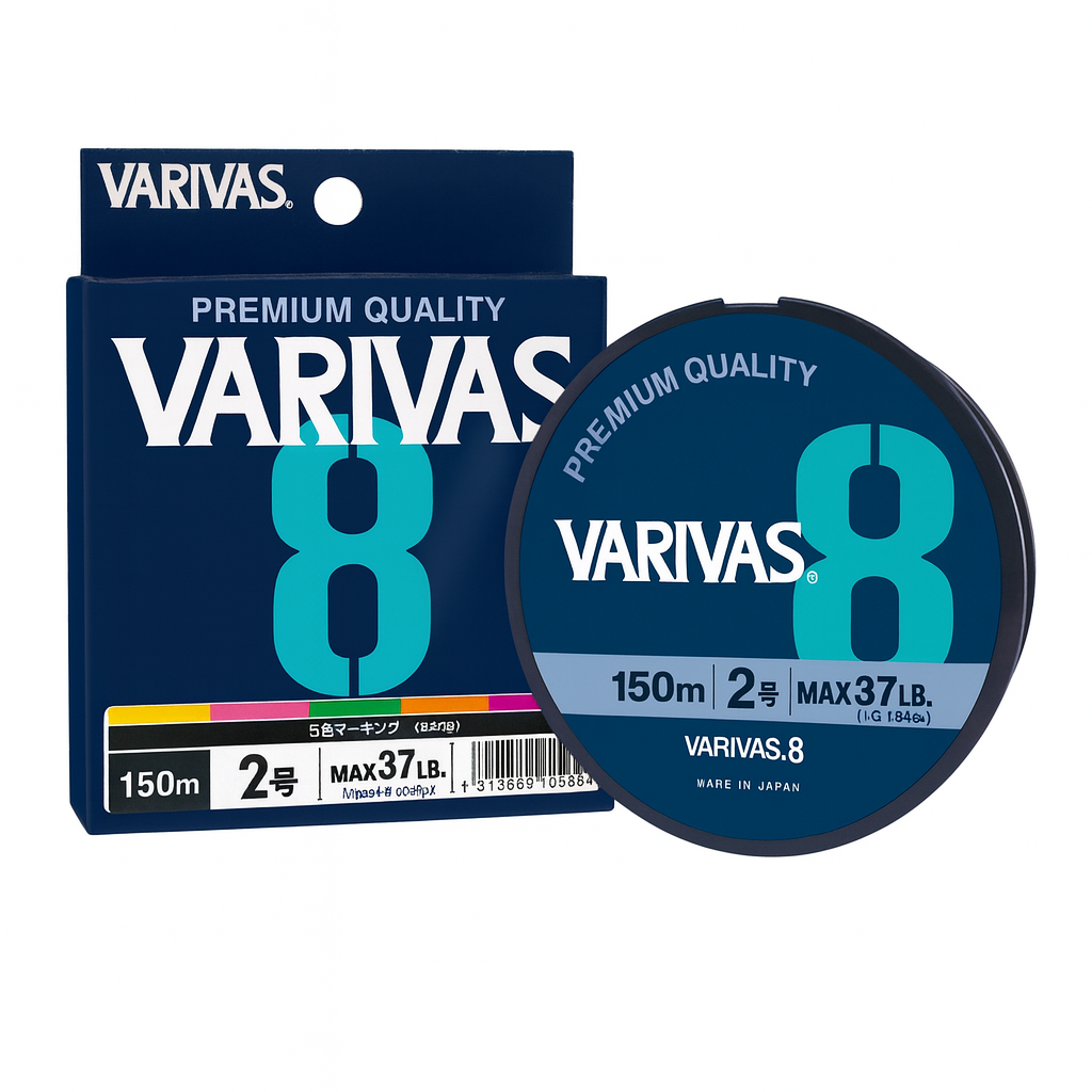 Filo Varivas 8 Marking 150m PE #2,0 Multicolor