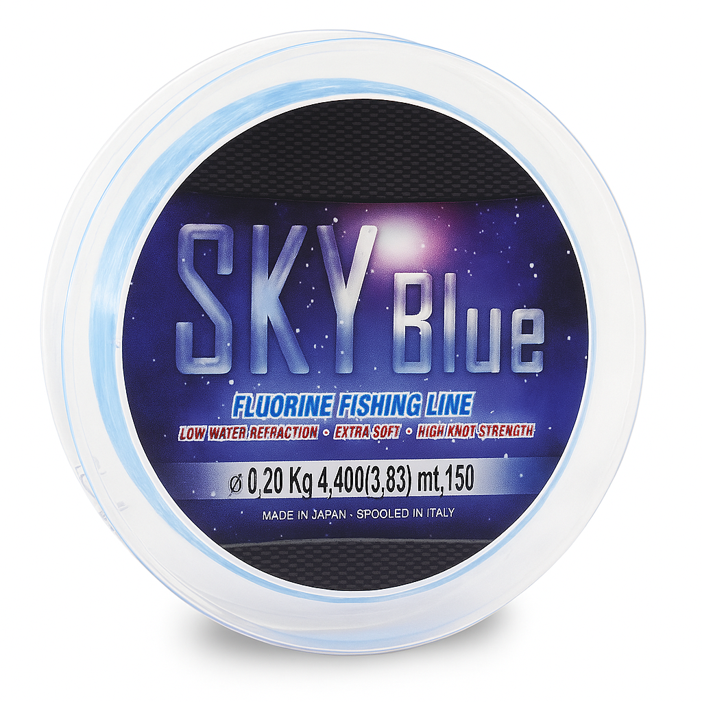 Filo Nylon Tubertini Sky Blue 0,30 350m