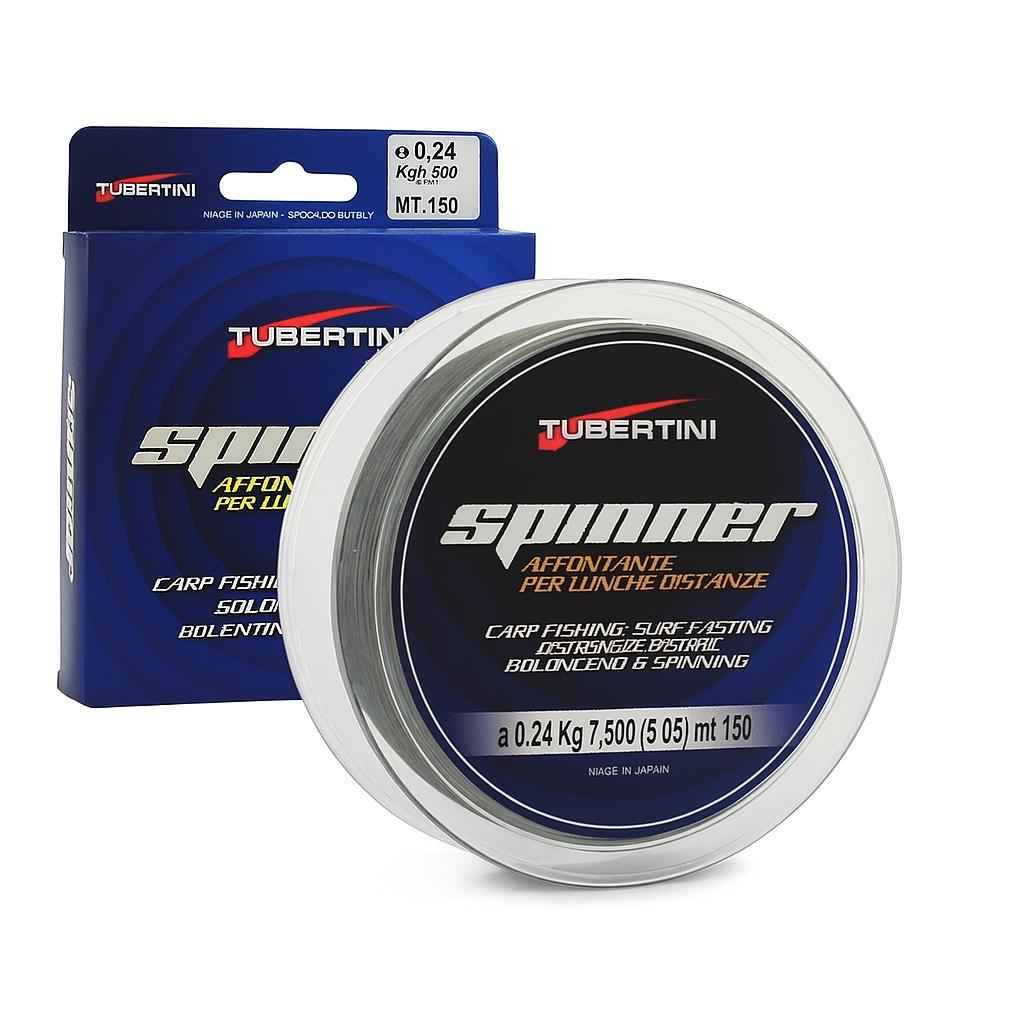 Filo Nylon Tubertini Spinner 0,20 1000mt