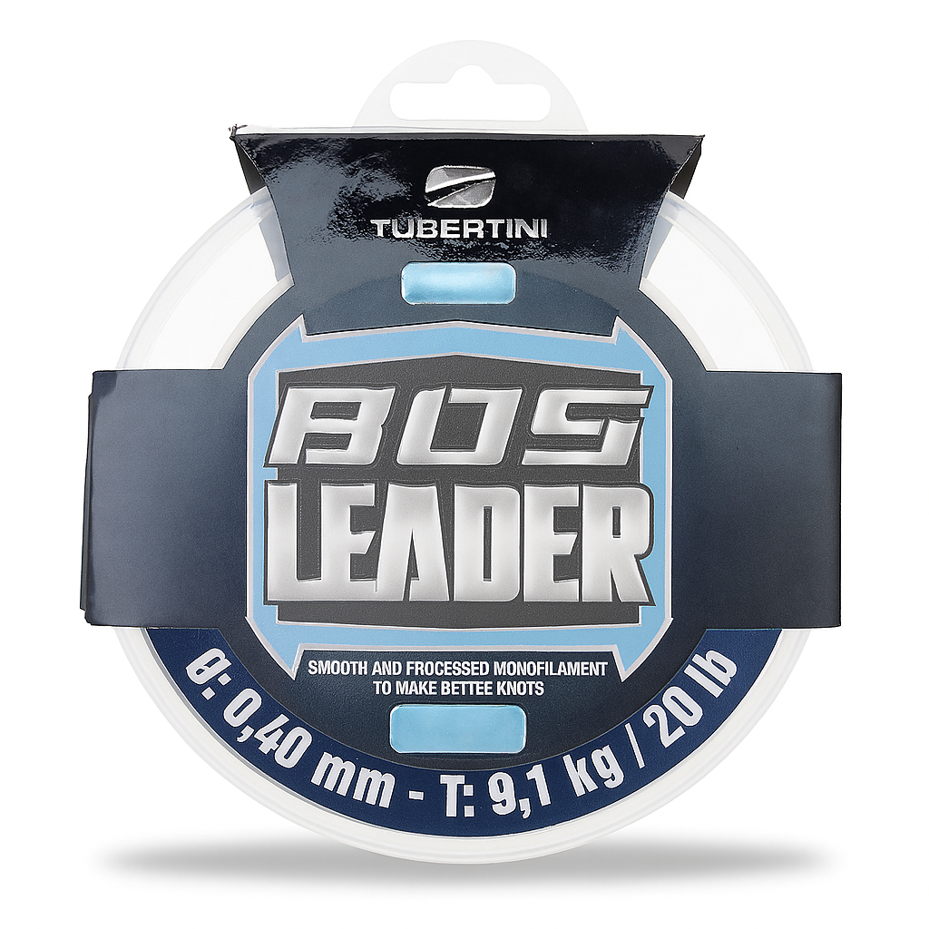 Filo Nylon Tubertini Bos Leader 0,55mm 60mt