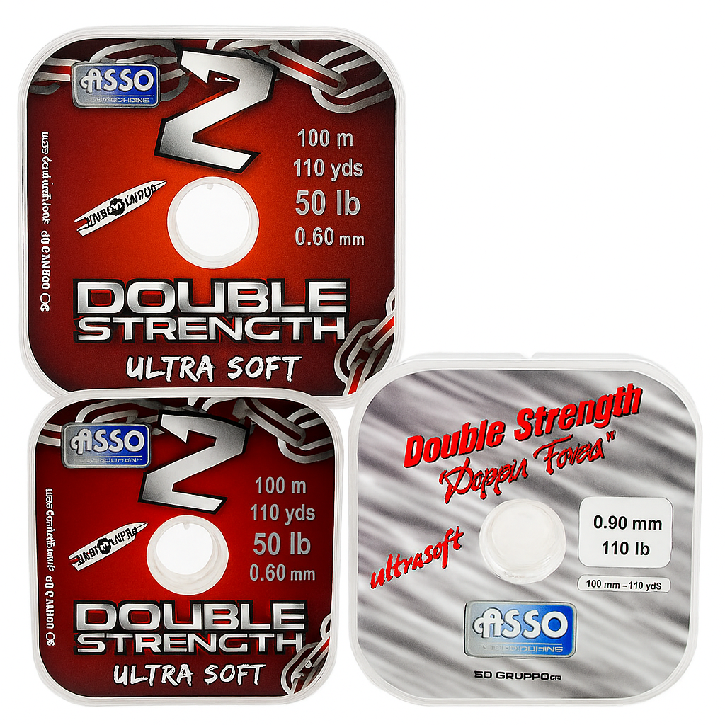 Filo Nylon Asso Double strenght 0.50mm 100m