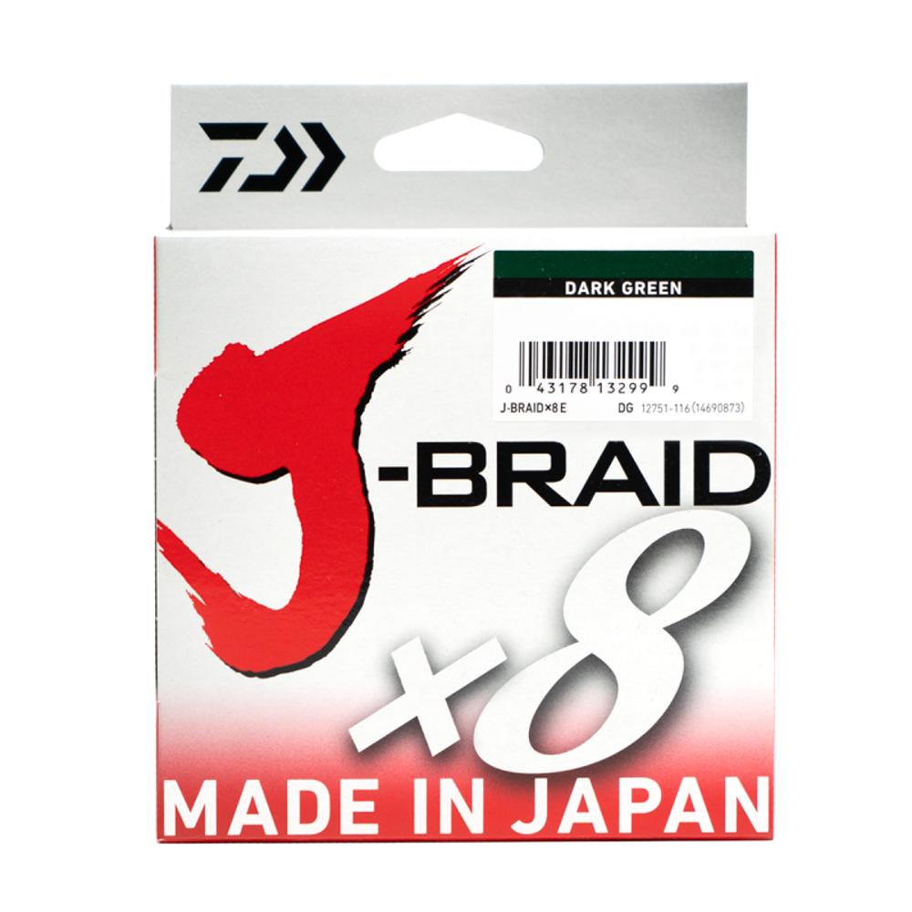 Filo Trecciato Daiwa Braid x8 PE #2 29lb Dark Green