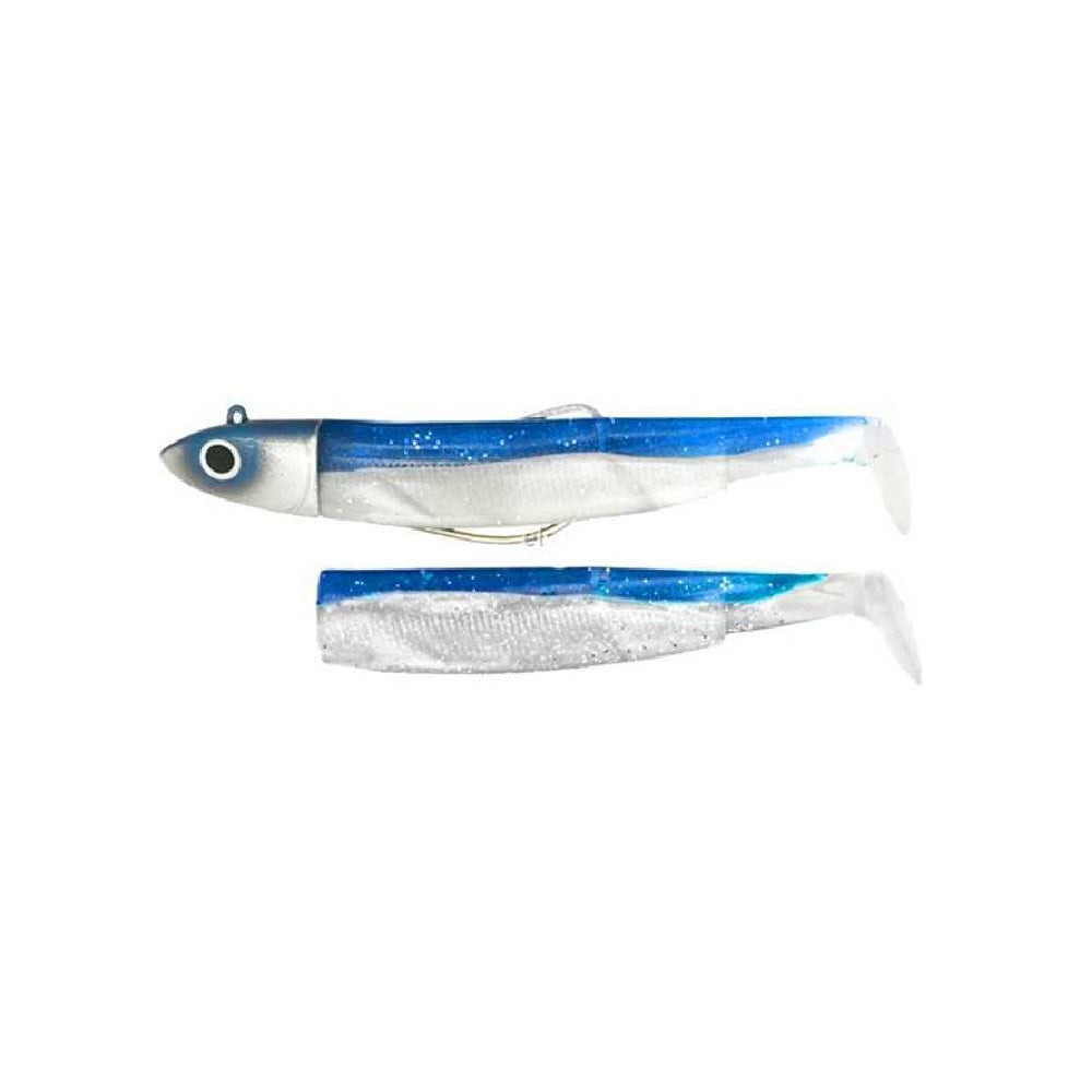 Artificiale Fiiish Black Minnow Combo N°1 Off Shore 6g Electric Blue