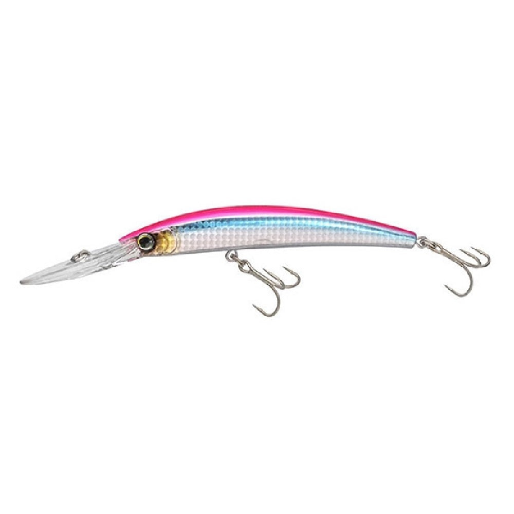 Artificiale Yo Zuri Crystal Minnow DD F 130 Fluorescent Pink