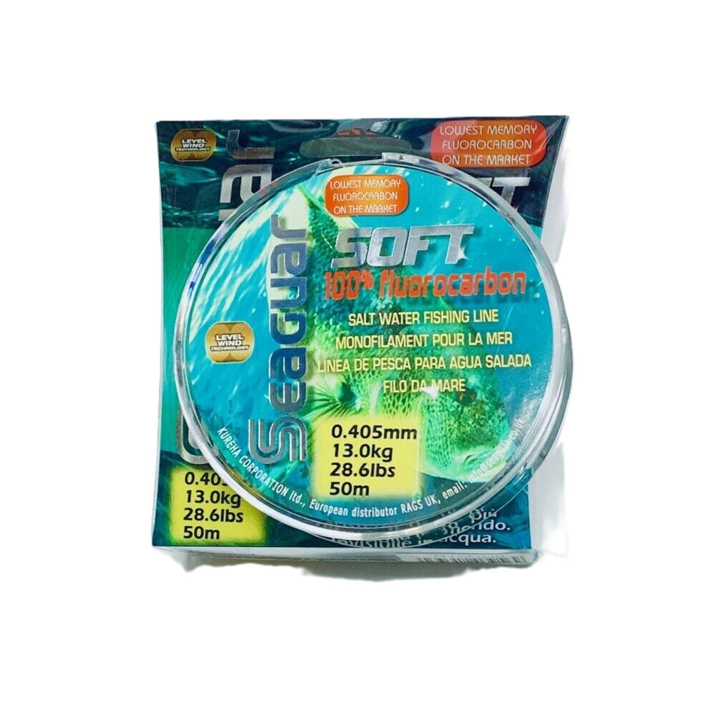 Filo Fluorocarbon Seaguar Soft 0.405 mm 50 M