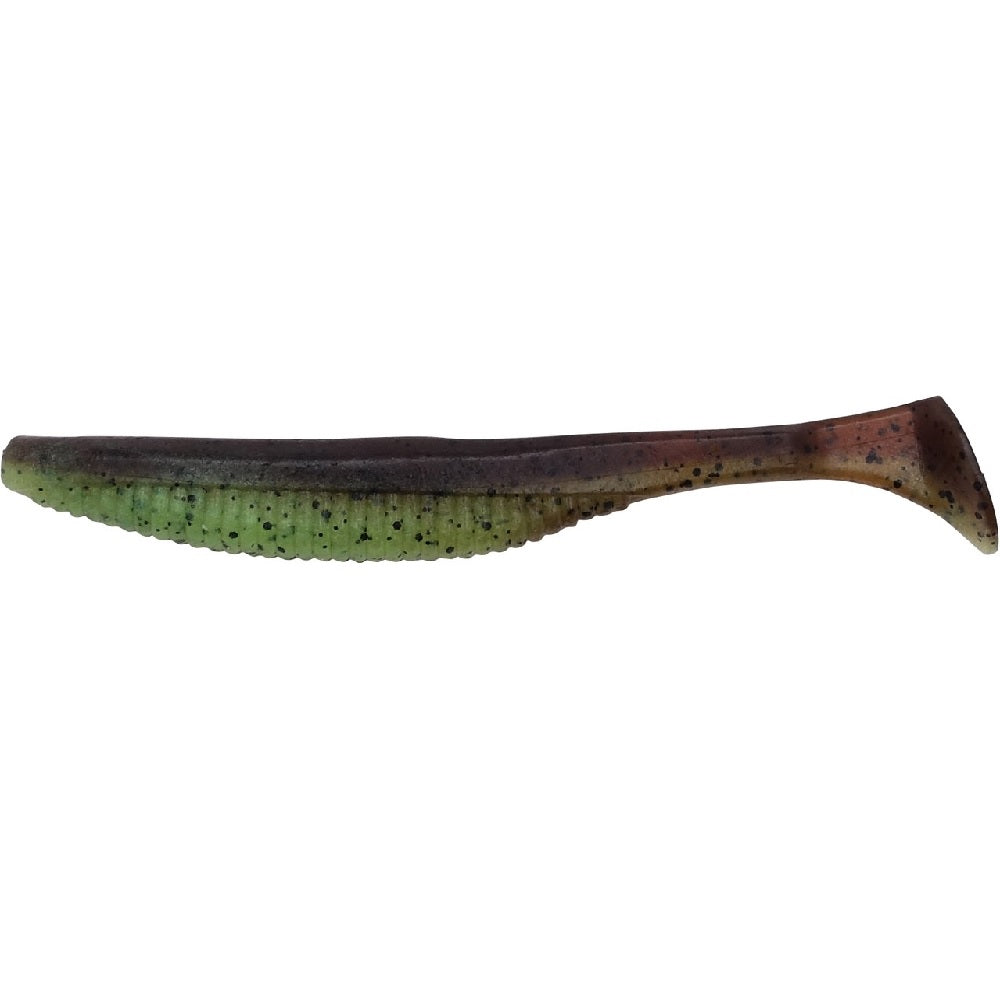 Artificiale Duo International Versa Shad 4" Green Pumpkin Chartreuse
