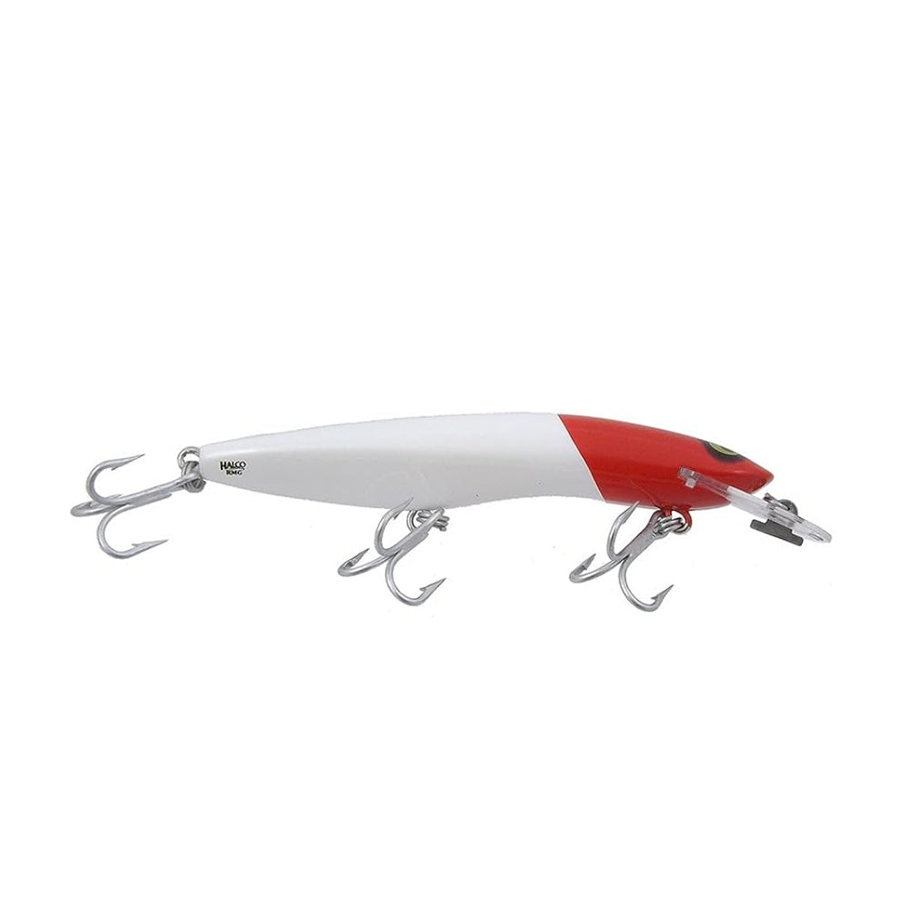 Artificiale Halco Sorcerer 125STD #H53 White Redhead