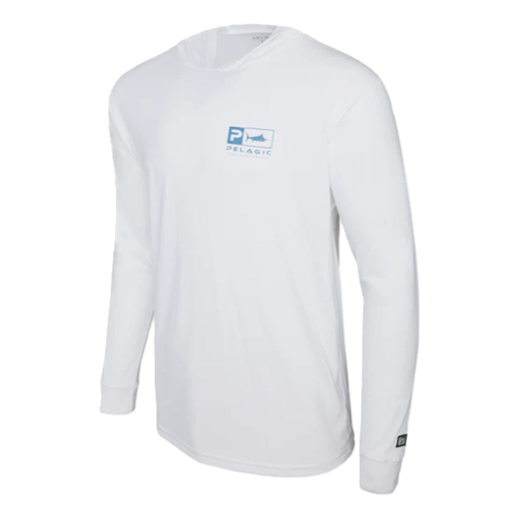 Maglia Manica Lunga Con Cappuccio Pelagic AquaTek Hooded - Goione Sailfish Tg. XL