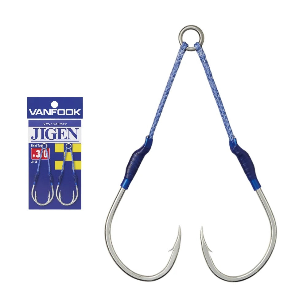 Assist Hook Vanfook Jigen Light Twin 1/0