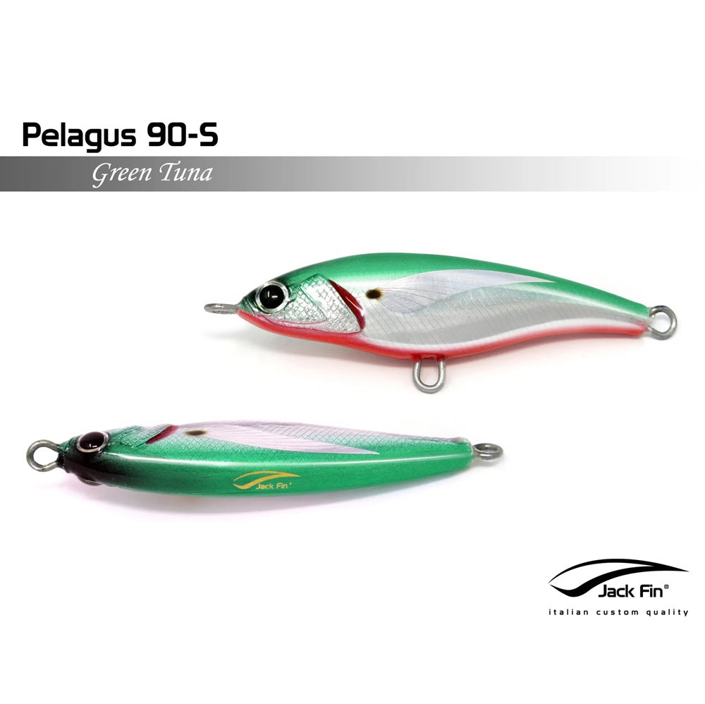Artificiale Jack Fin Pelagus 90-S #Green Tuna