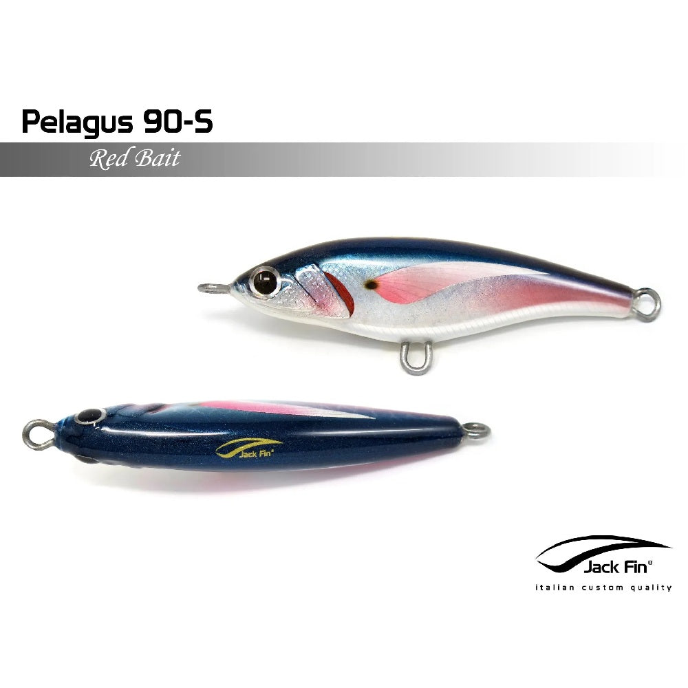 Artificiale Jack Fin Pelagus 90-S #Red Bait