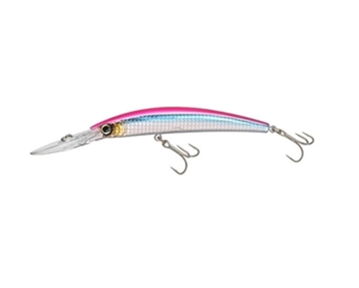 Artificiale Yo-Zuri Cristal Minnow Deep Diver 110 Fluorescent Pink