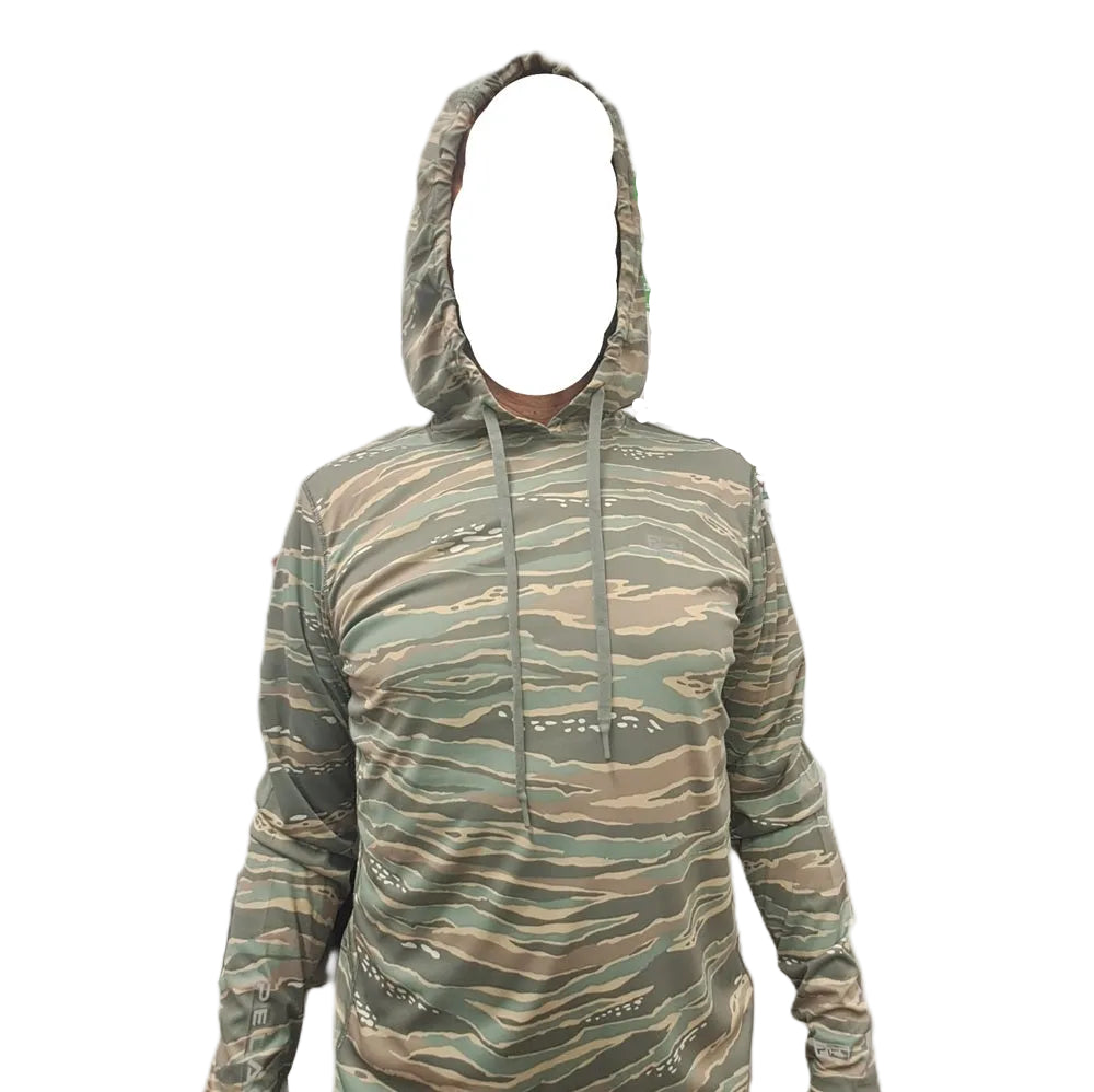 Maglia Pelagic Vaportek Hooded Colore Wahoo Camo TG M