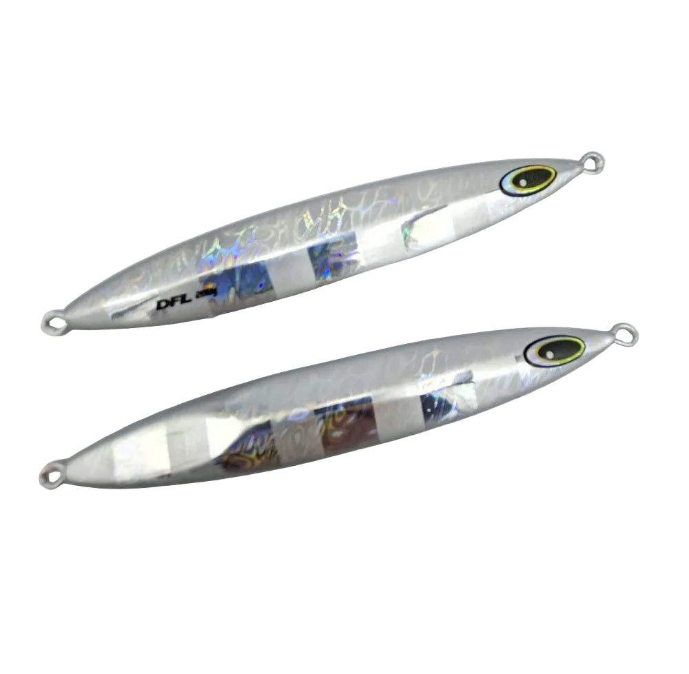 Artificiale Maxel Dragonfly DFL 200g #10 Silver Holla Zebra Glow