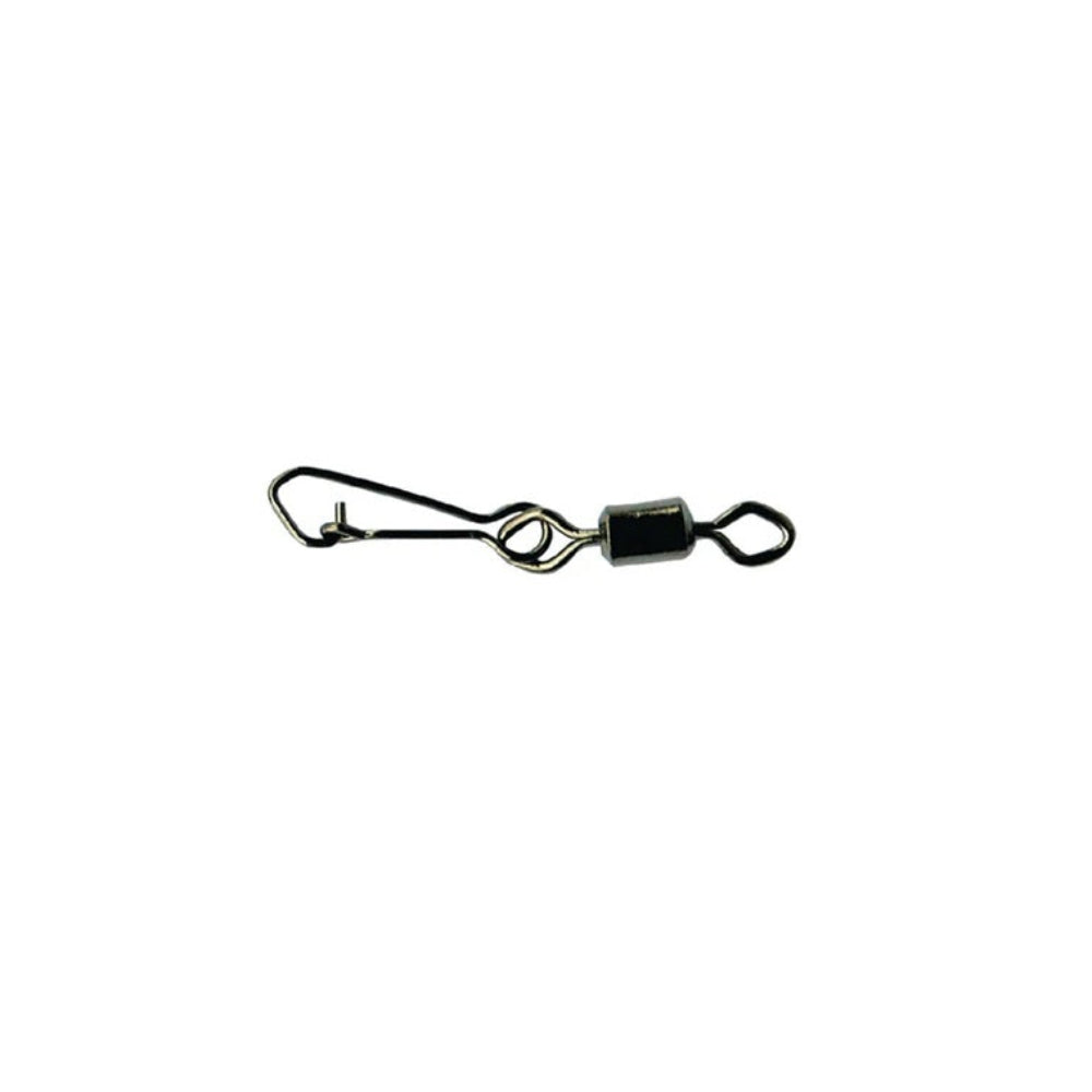 Girella con Moschettone Mustad Rolling Swivel with Diamond Eye #14 10 Pz