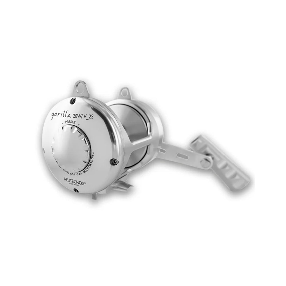 Mulinello Alutecnos Albacore Gorilla 12 Veloce Silver