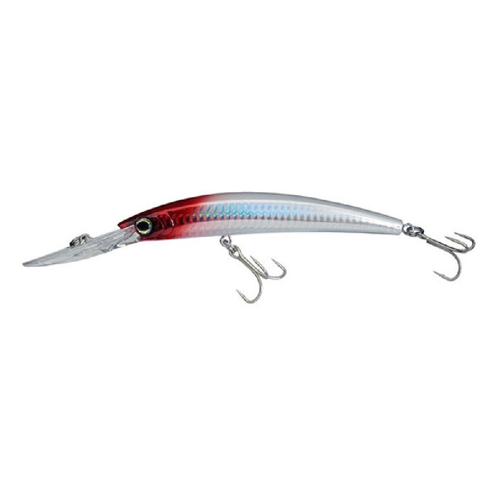 Artificiale Yo Zuri Crystal Minnow DD F 90 Red Head