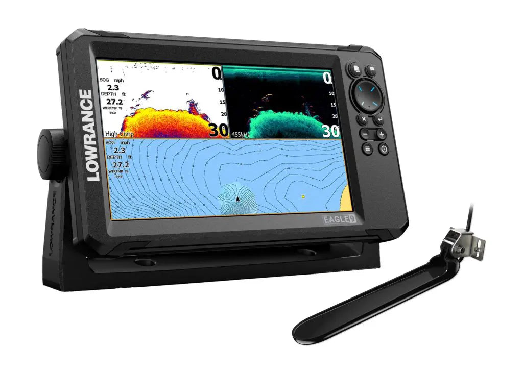 Eco/Gps Lowrance Eagle 9 Triple Shot HD Trasduttore Incluso