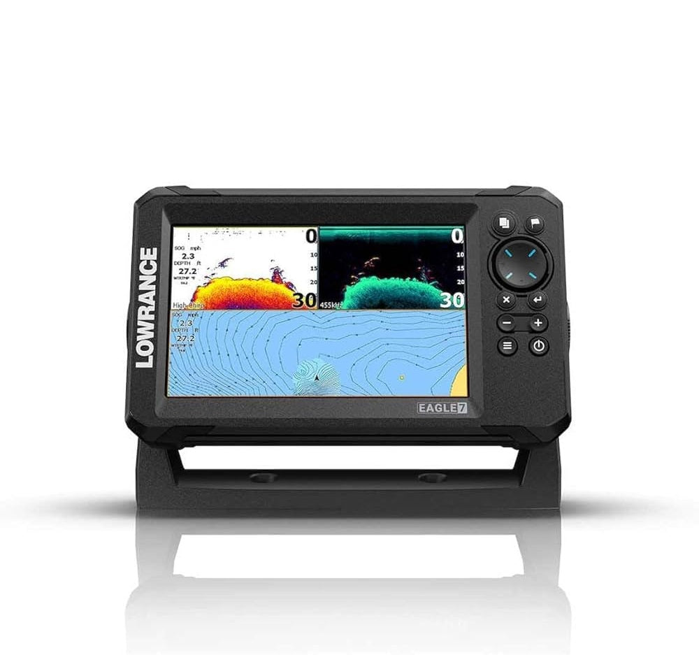 Eco/Gps Lowrance Eagle 7" con Trasduttore 50//200HDI