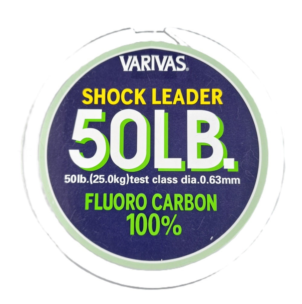 Varivas Shock Leader Fluorocarbon 100% 30mt 50LB 0.63mm
