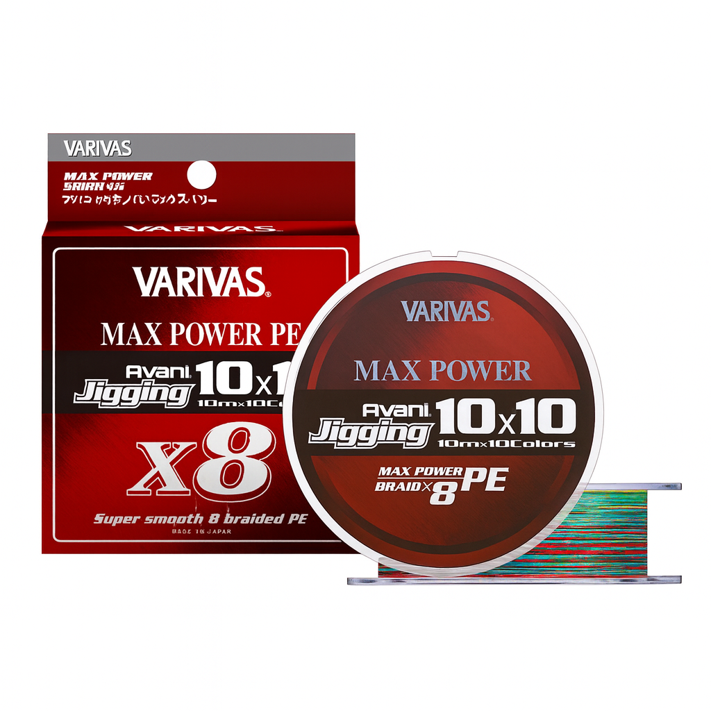 Filo Varivas Avani Jigging 10x10 300m PE #3 Multicolor