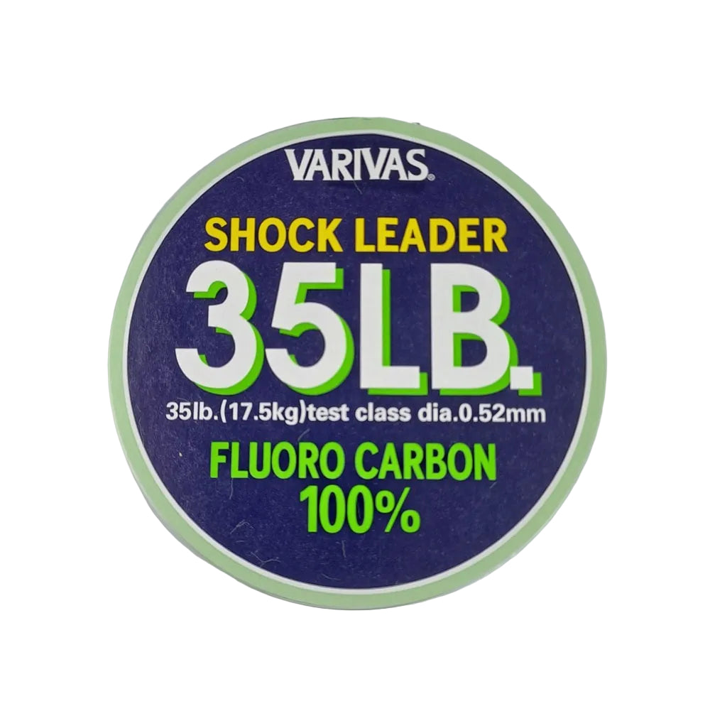 Varivas Shock Leader Fluorocarbon 100% 30mt 35LB 0.52mm