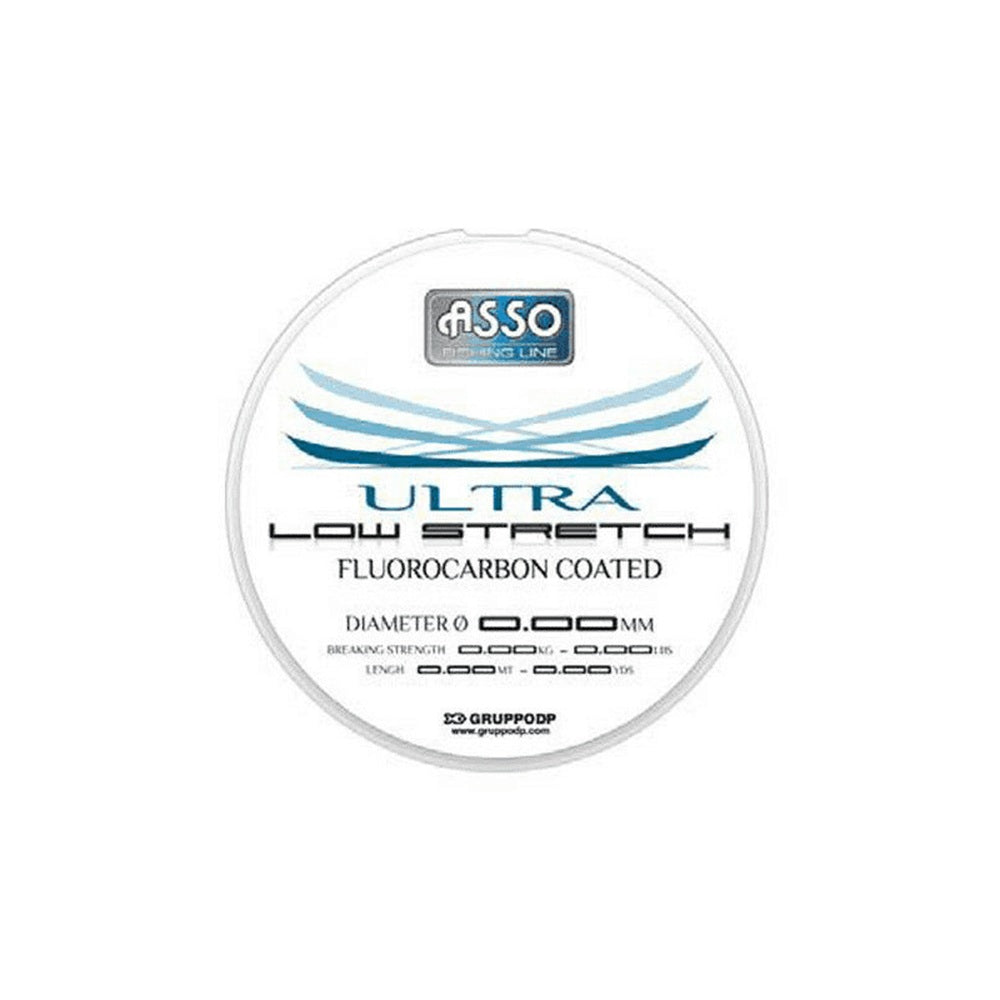 Filo Fluorocarbon Asso Ultra Low Stretch Coated 0.12mm 50m