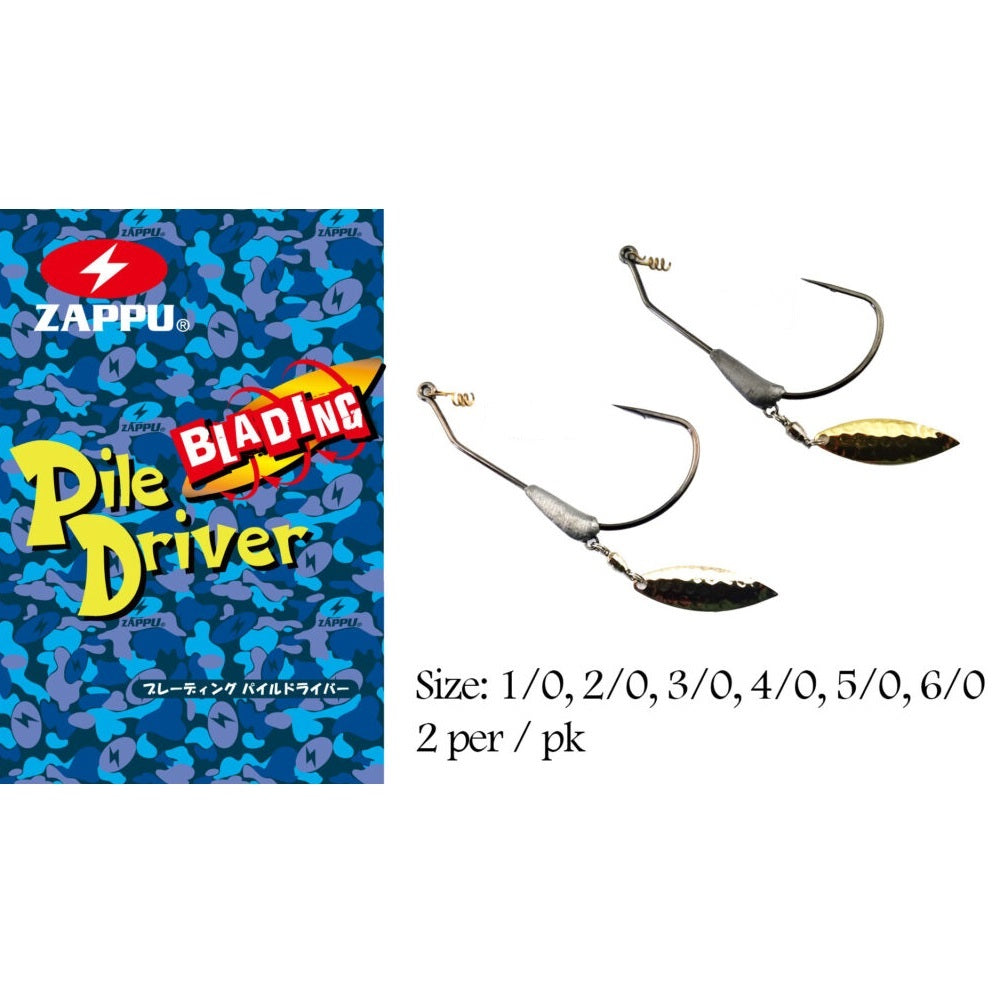 Amo Zappu Blading Pile Driver #3/0 Black