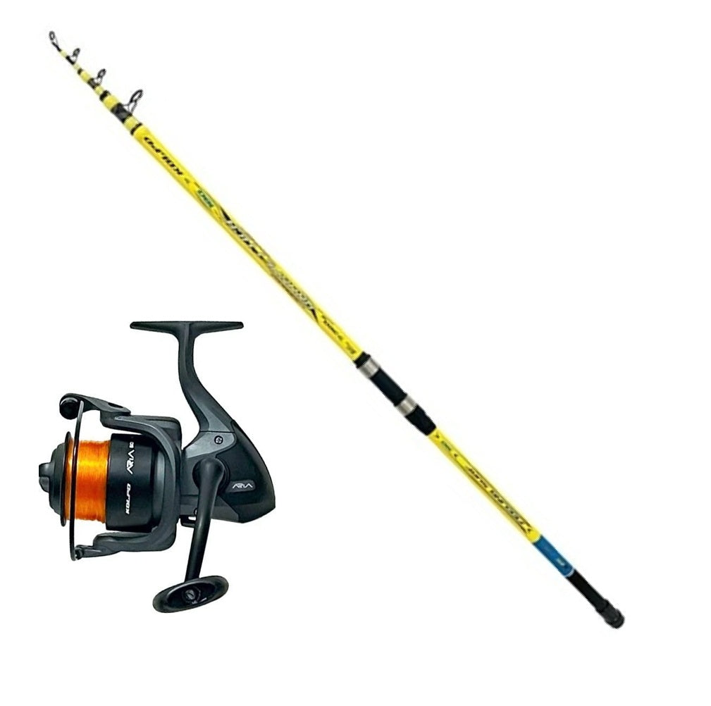 Combo Kolpo Prospettica 180g 3,60m - Kolpo Aria 6000 + Nylon 0,35mm