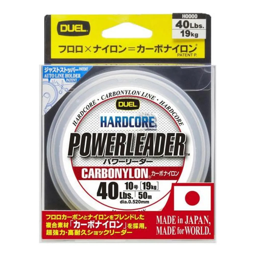 Filo Carbonylon Duel Hardcore Powerleader 1.050mm 50m