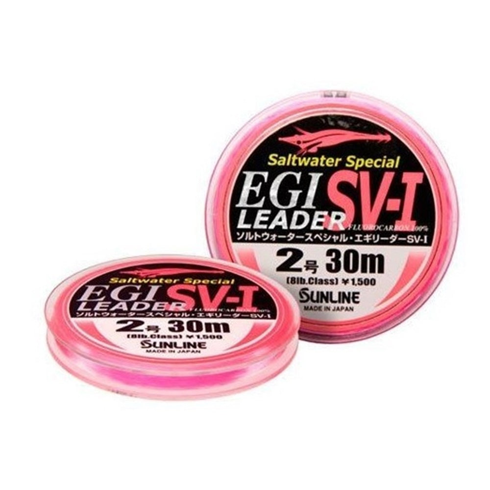 Filo Fluorocarbon Sunline Egi Leader SV-1 0.285mm 30m