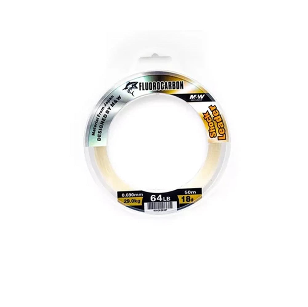 Filo Fluorocarbon M&W International Shock Leader 0.565mm 50m