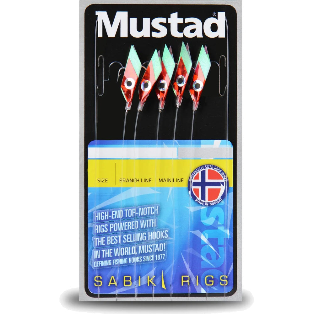 Sabiki Mustad Sz.8 Red