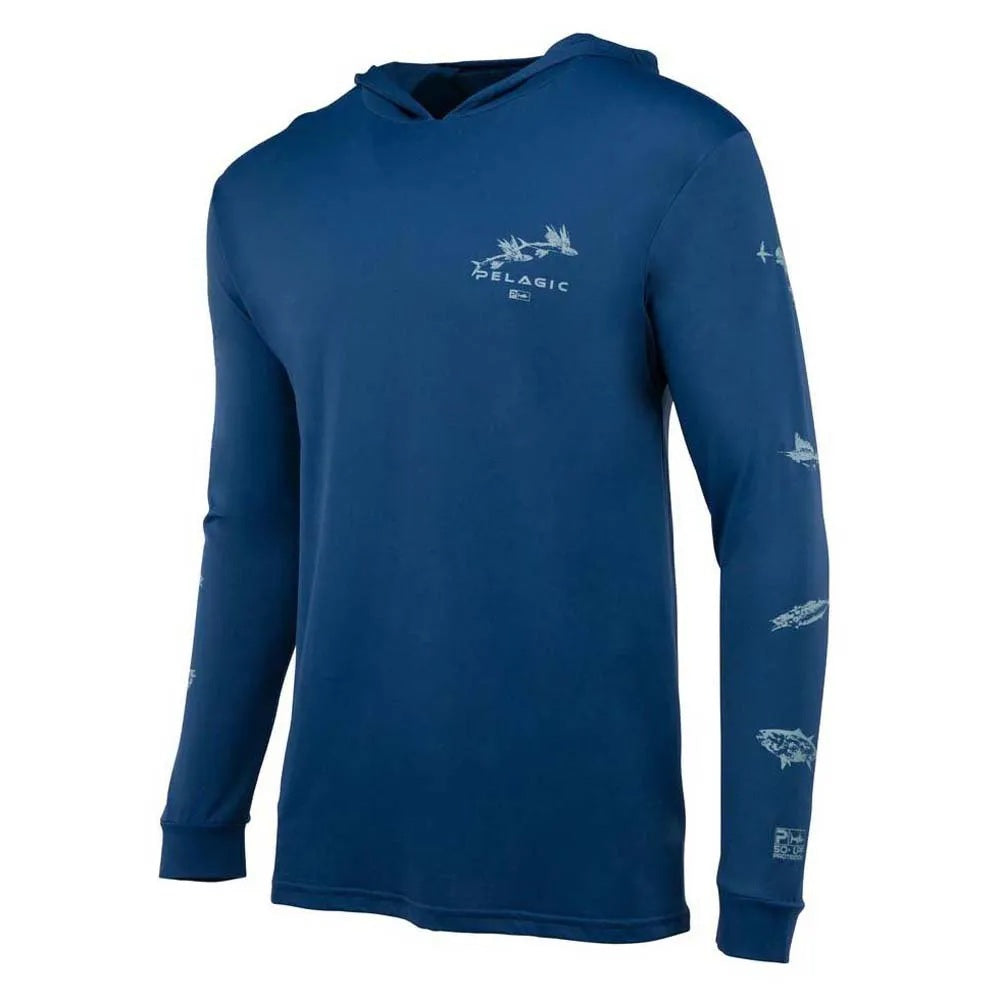 Maglia Manica Lunga Pelagic AquaTek - Gyotaku Tg. XL