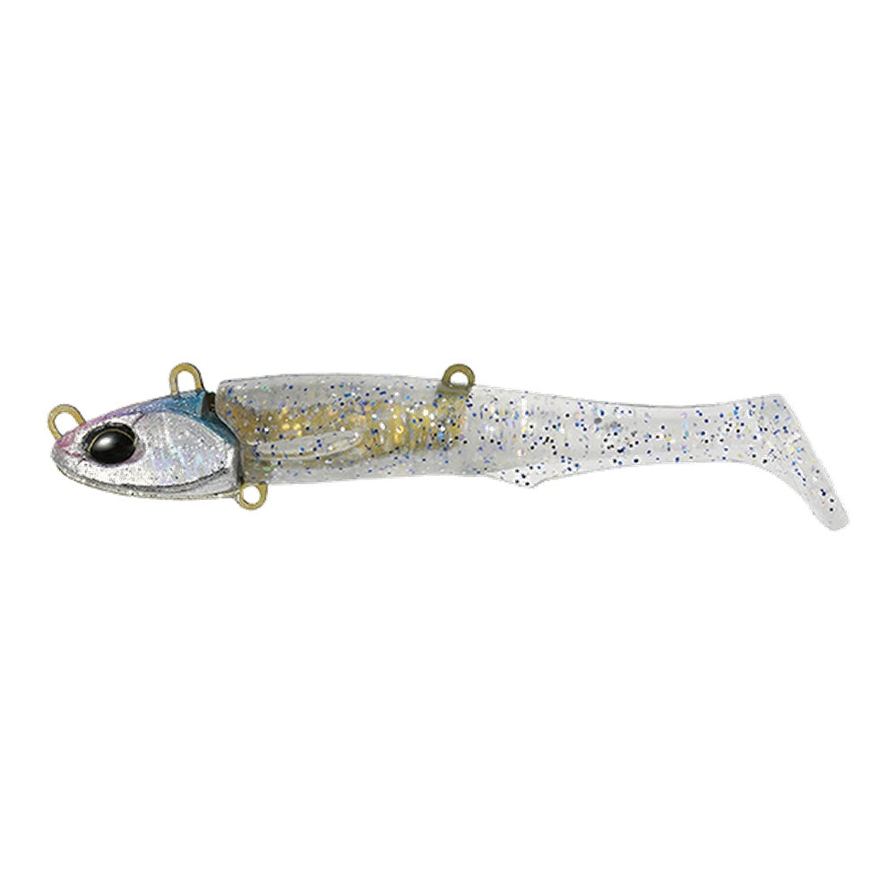 Esca Duo Beach Walker Jumgo Shad Glow 14g Rigged Natural Bait