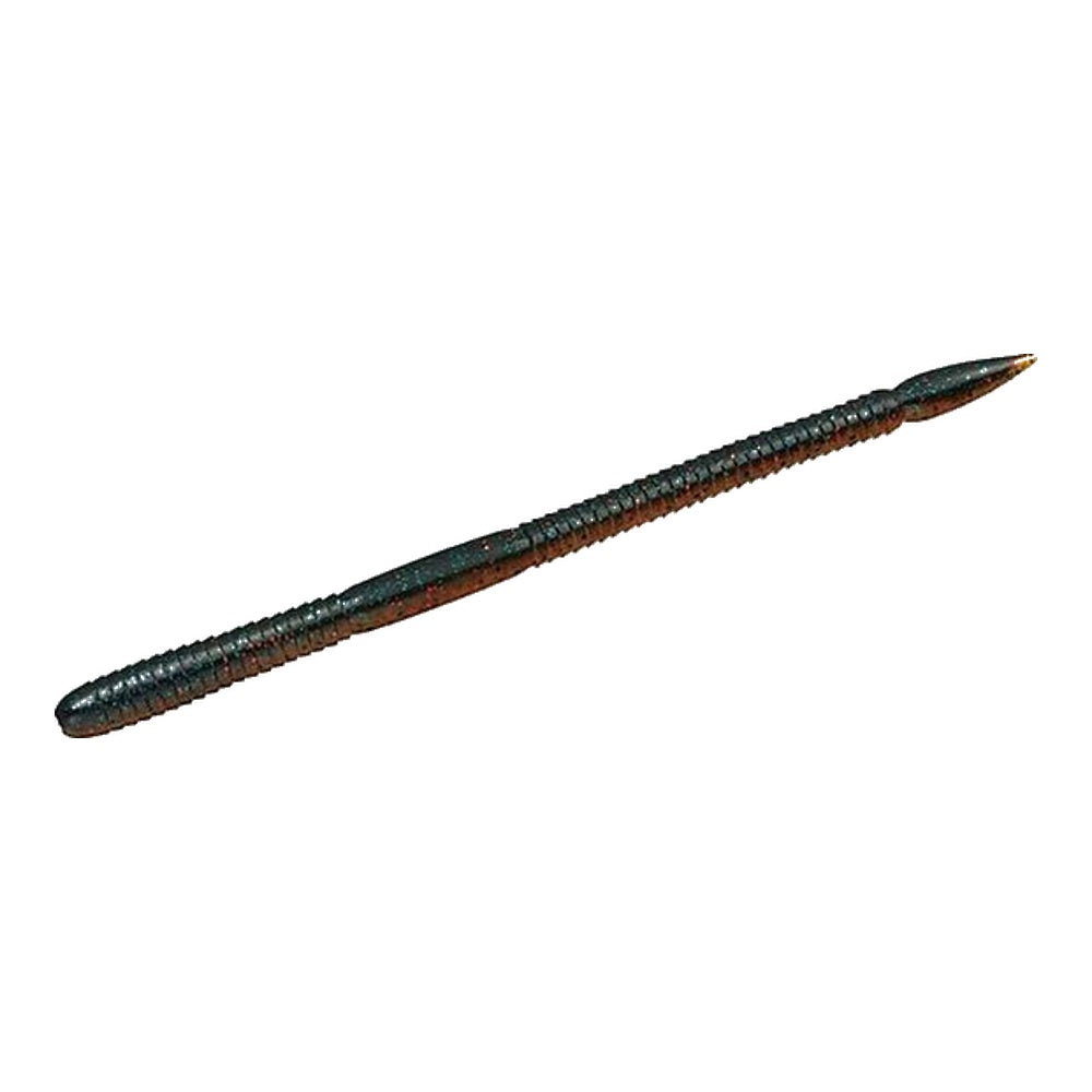 Esca Ever Green E.G. Pro Design Worm Bow Worm 4.2'' 15pz #39 Brown/Purple
