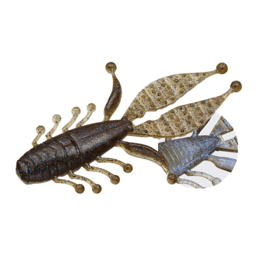 Esca Ever Green E.G. Pro Design worm Kicker Bug 4.5'' 6pz #85