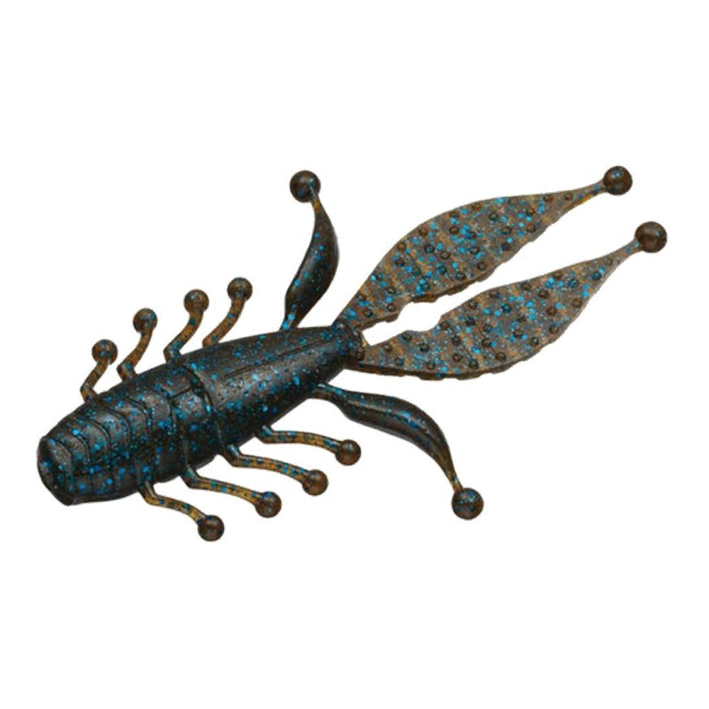 Esca Ever Green E.G. Pro Design worm Kicker Bug 4.5'' 6pz Bl