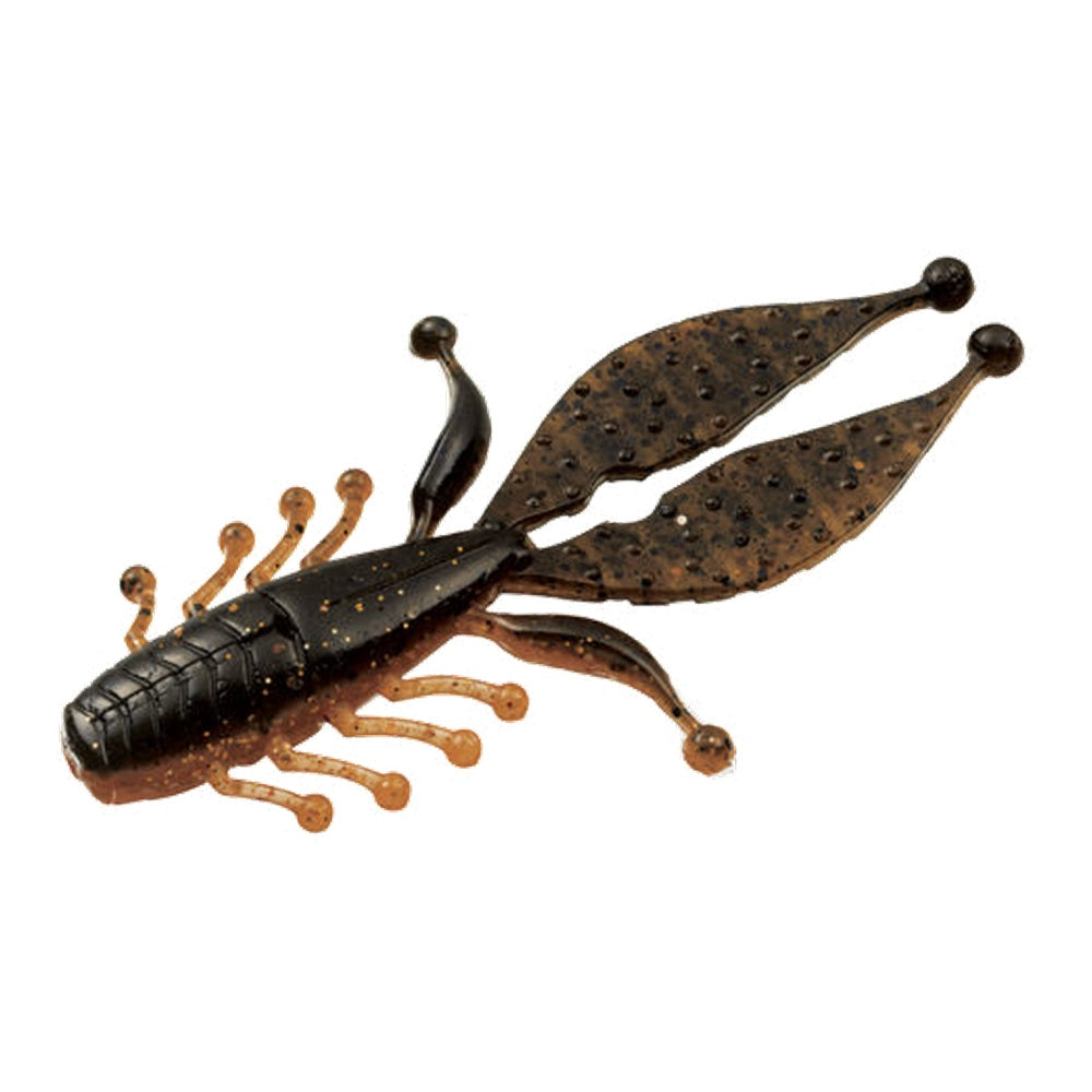 Esca Ever Green E.G. Pro Design worm Kicker Bug 4.5'' 6pz #24