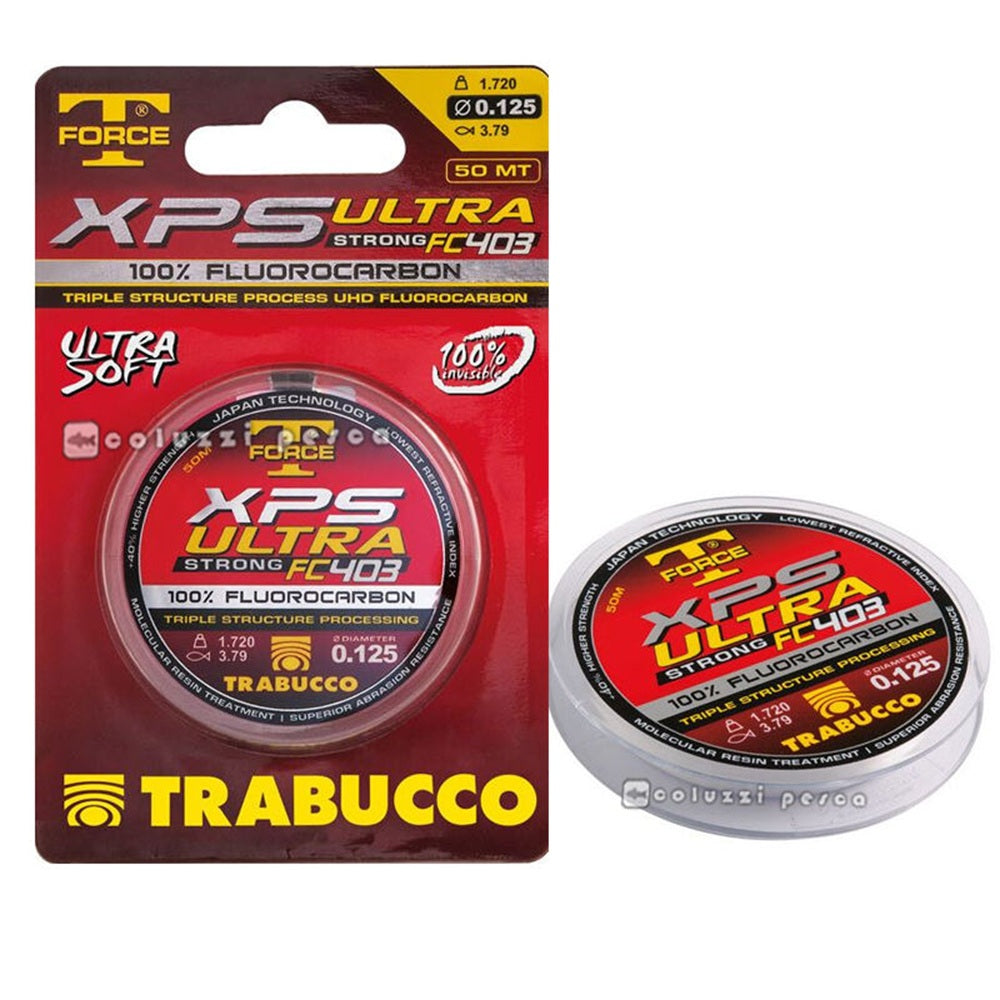 Filo Fluorocarbon Force-T XPS Ultra Strong FC 403 0.104mm 50m