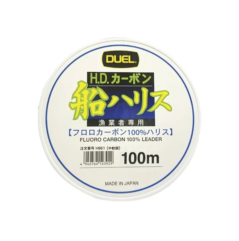 Filo Fluorocarbon Duel H.D. fune lead 0.215mm 100m