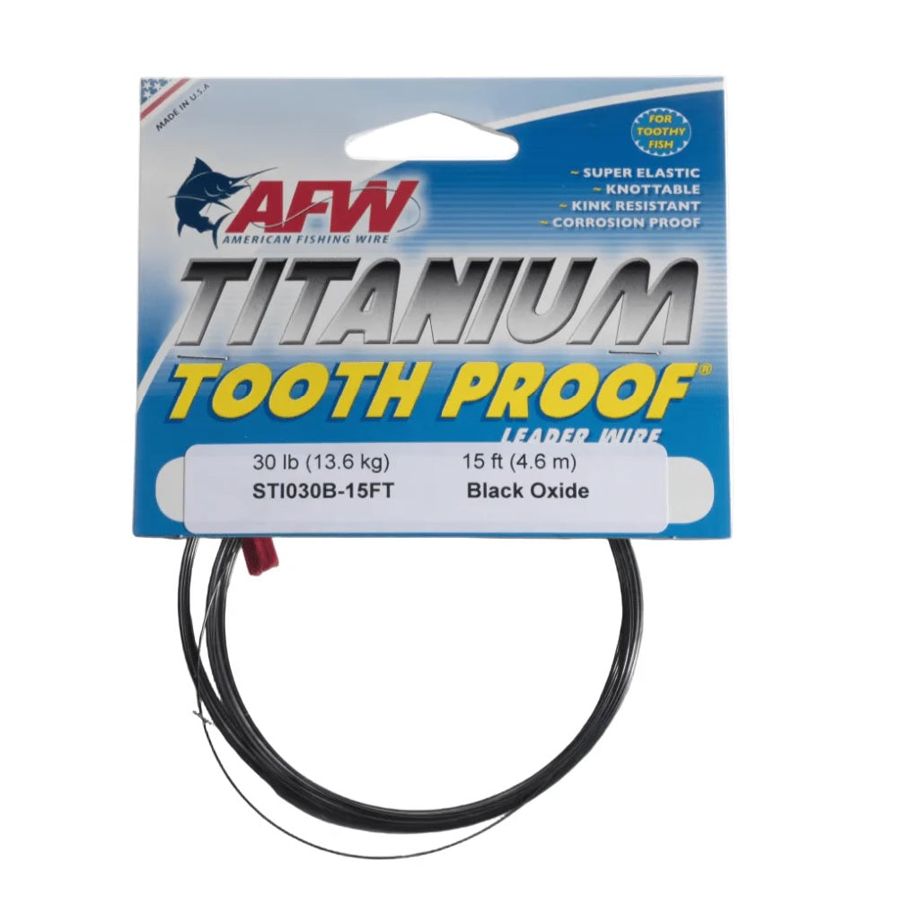 AFW Titanium Tooth Proof 75lb 15FT