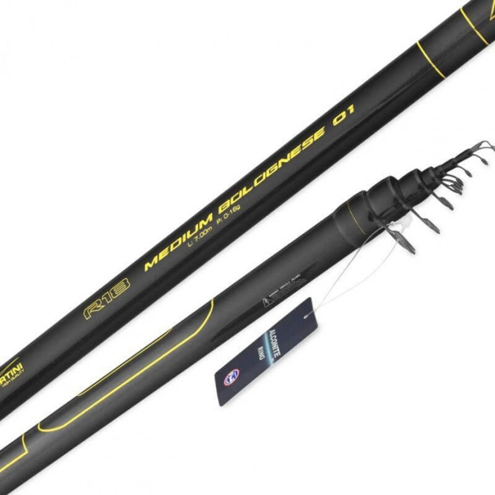 Canna Bolo Tubertini R18 01 Medium 7.00 Mt 0-16GR Montata Fuji Alconite