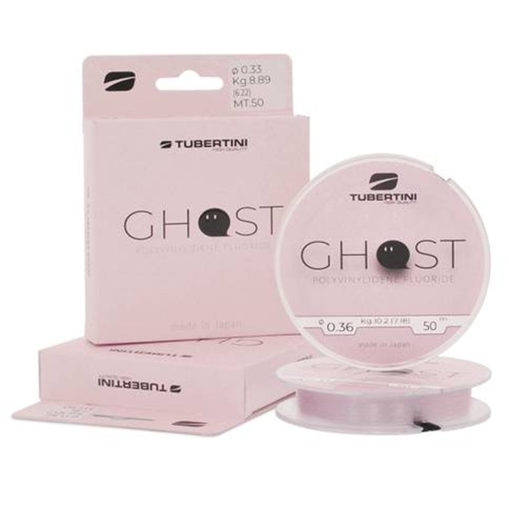 Fluorocarbon Tubertini Ghost Pink 0.36mm 50Mt