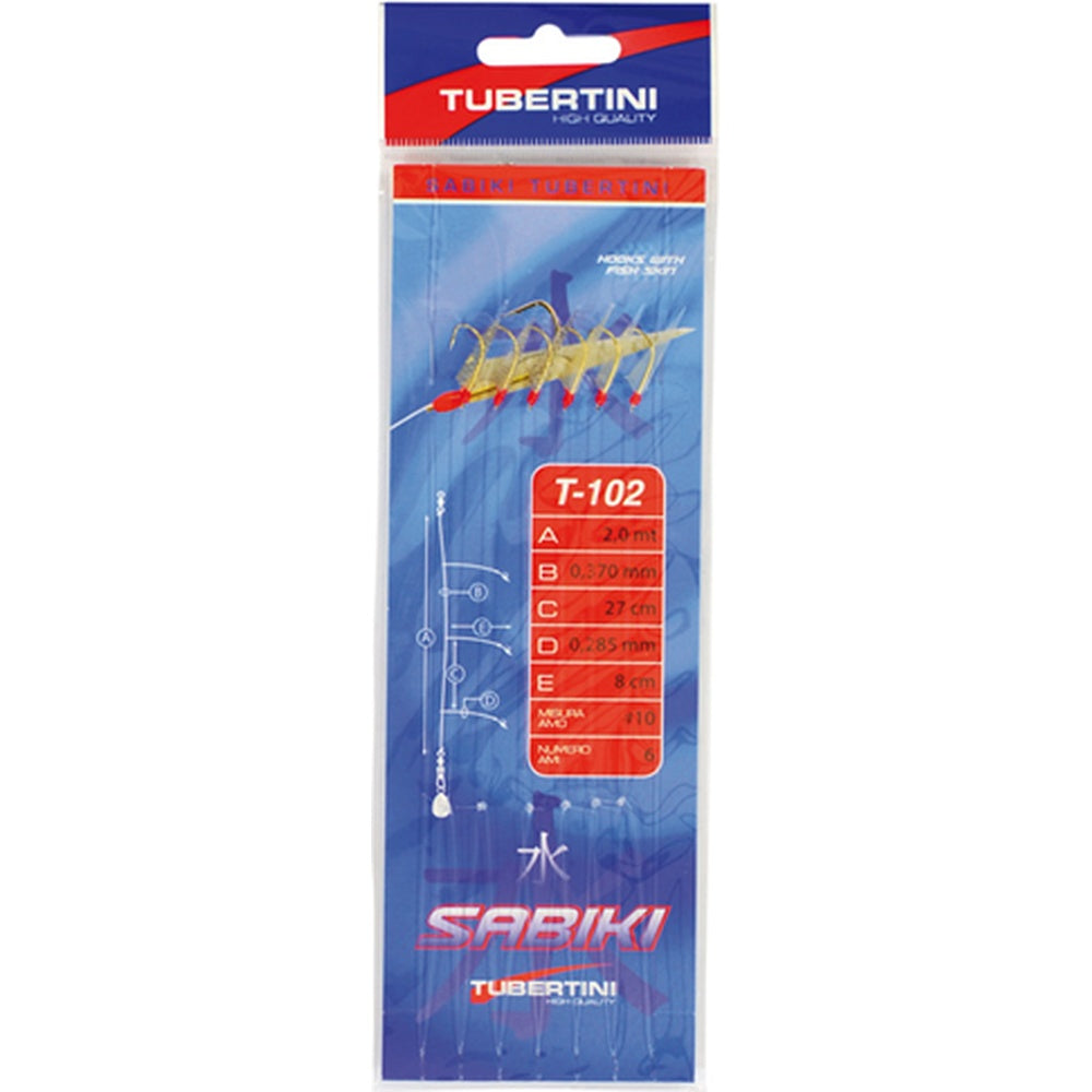 Sabiki Tubertini Sabiki T-102 #11 2,5mt