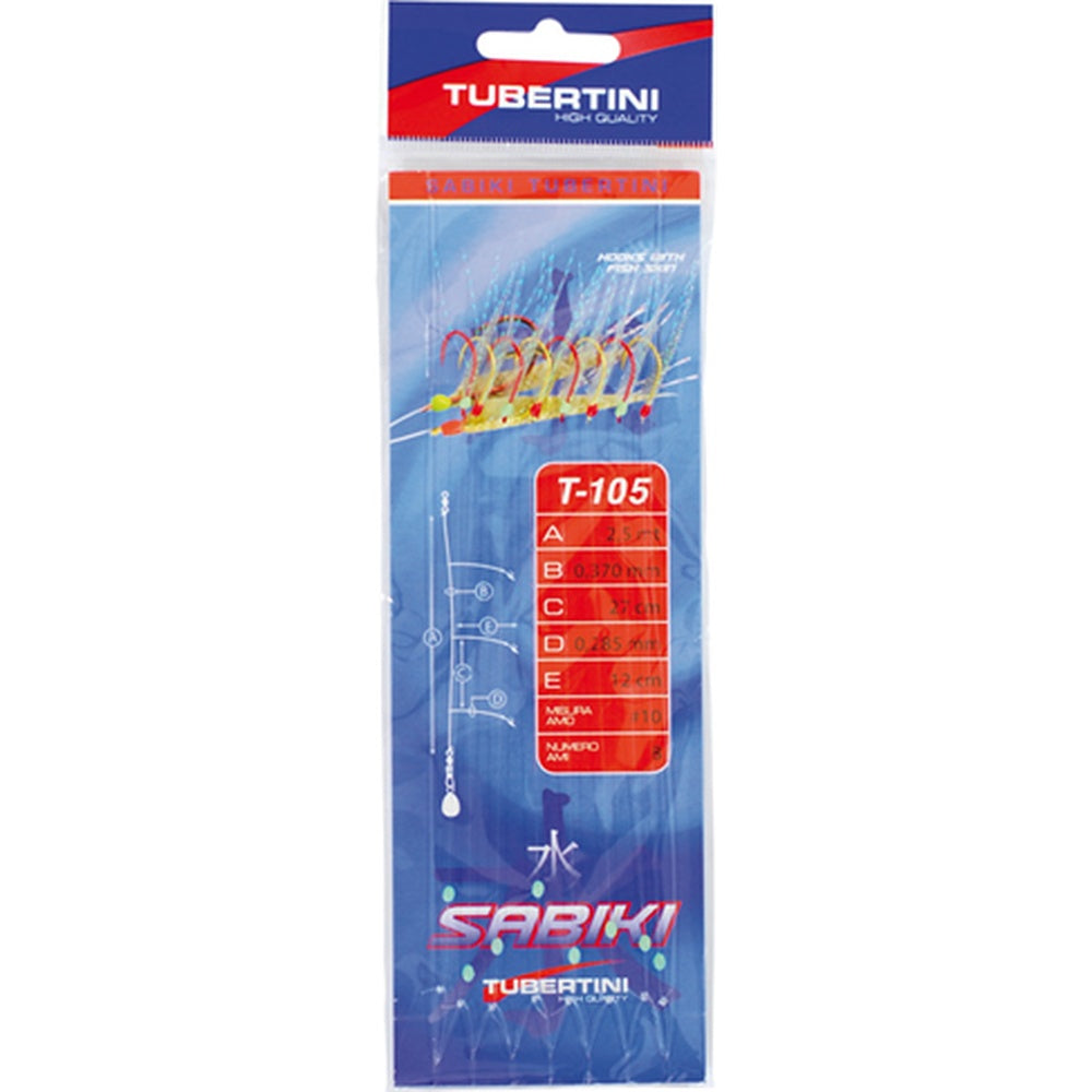 Sabiki Tubertini Sabiki T-105 #9 2,5mt